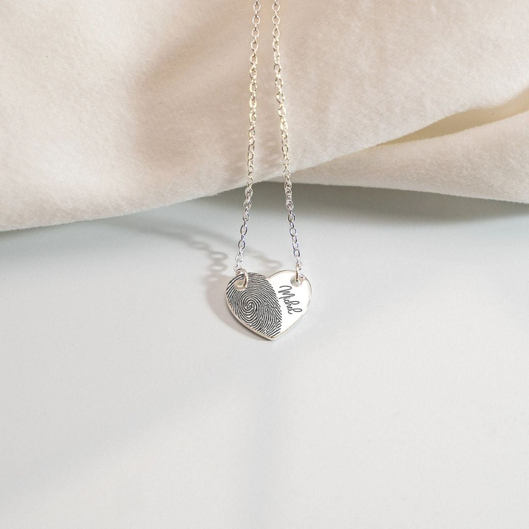 Custom Fingerprint Necklace