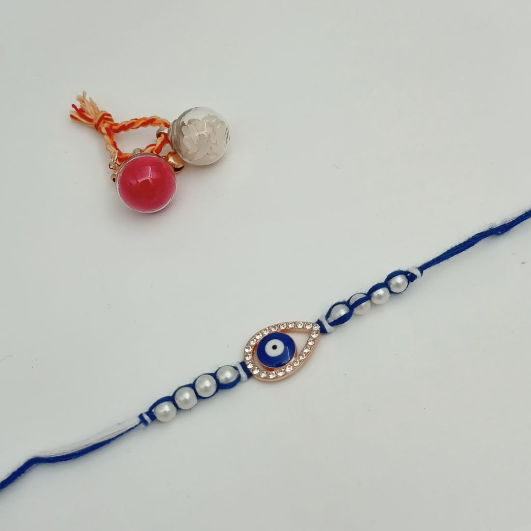 Evil Eye Pearl Rakhi
