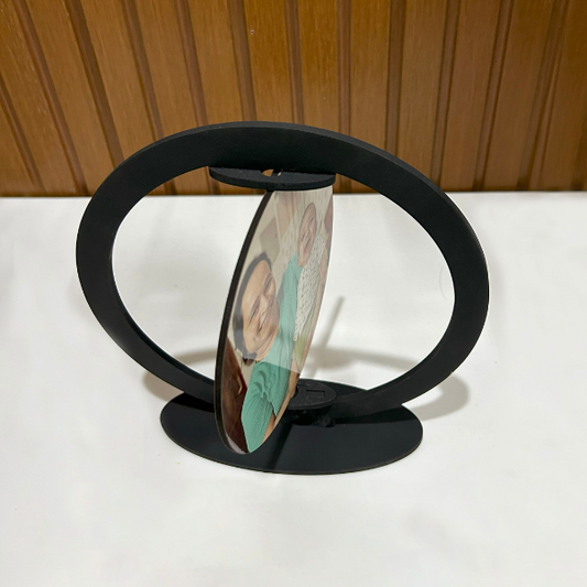 2 in 1 Rotating Photo Frame