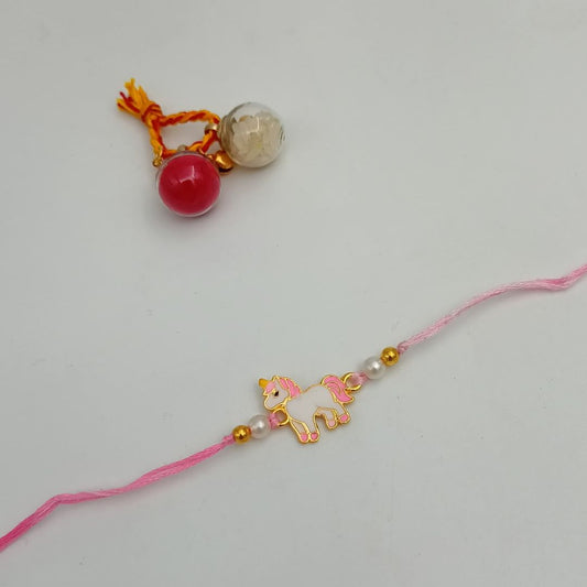 Pink Unicorn Rakhi
