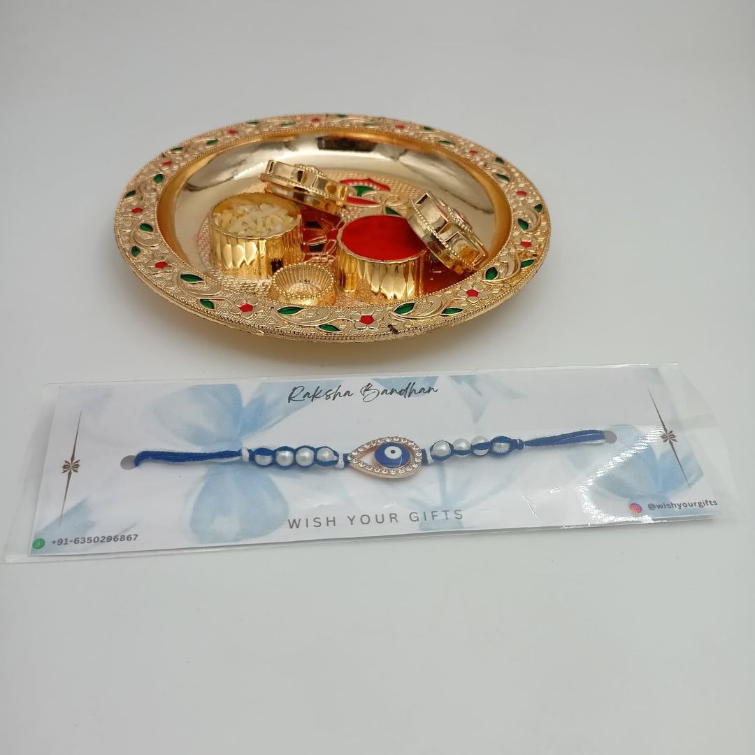 Evil Eye Pearl Rakhi