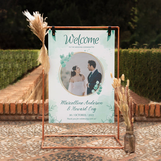 Welcome Wedding Ceremony Sunboard