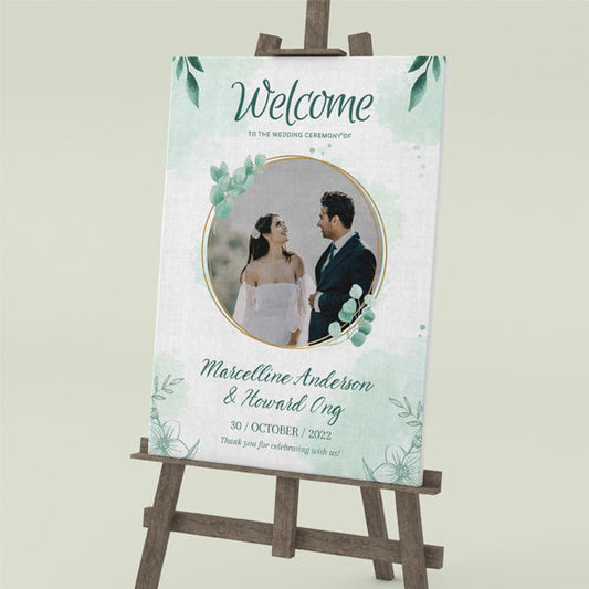 Welcome Wedding Ceremony Sunboard