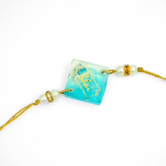 "Bhai" Resin Rakhi