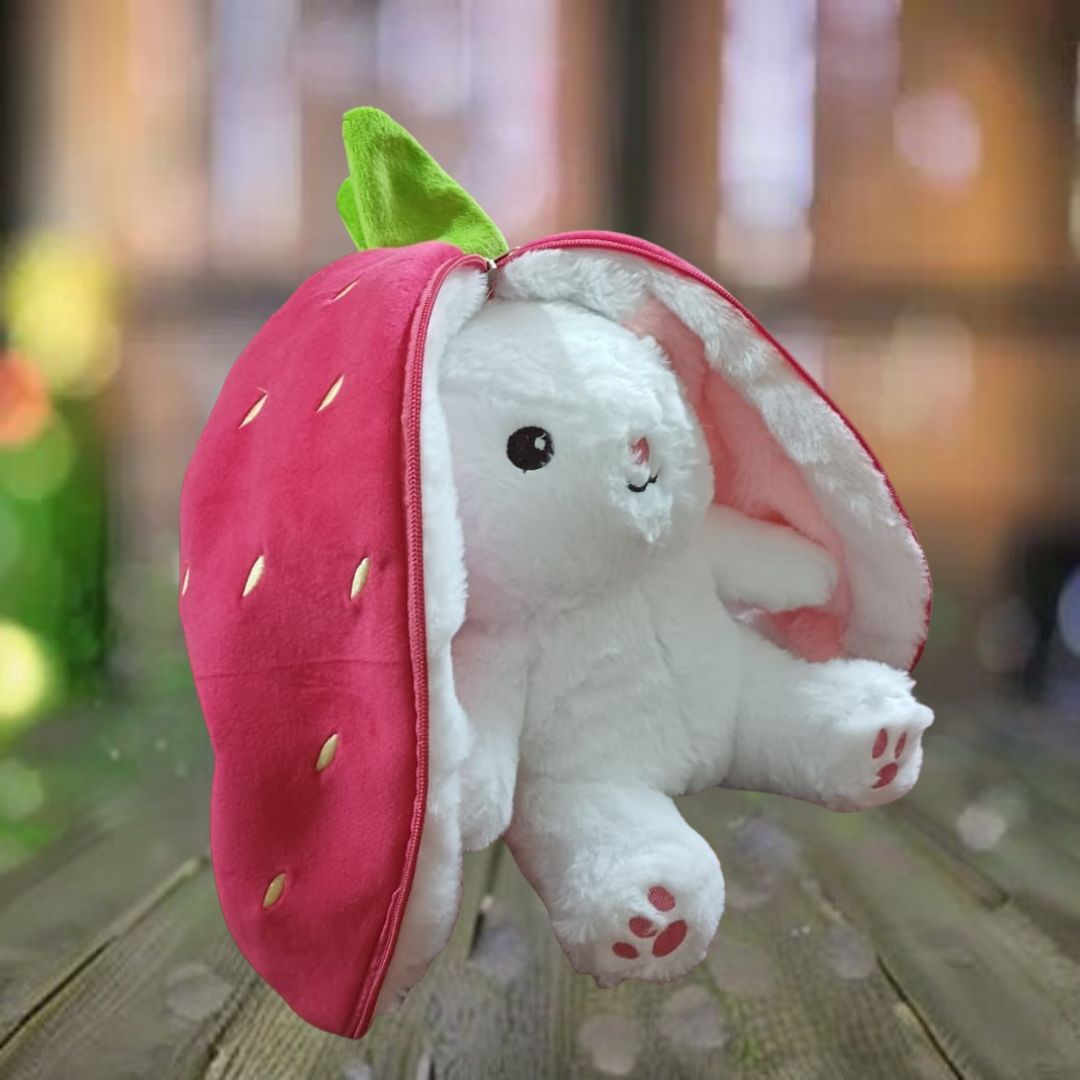 Bunny Zipper Rabbit Soft Plush Toy