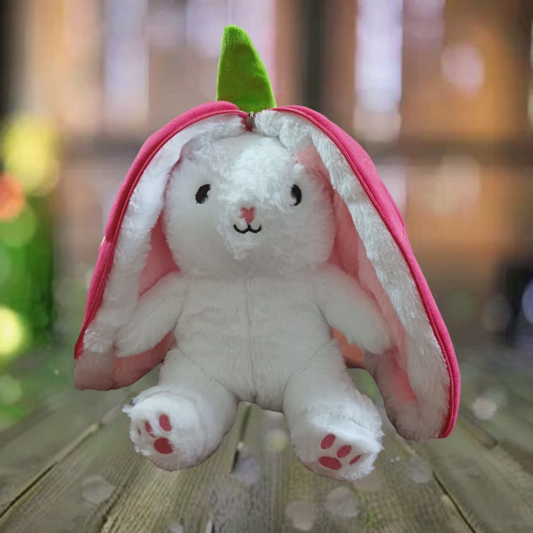 Bunny Zipper Rabbit Soft Plush Toy