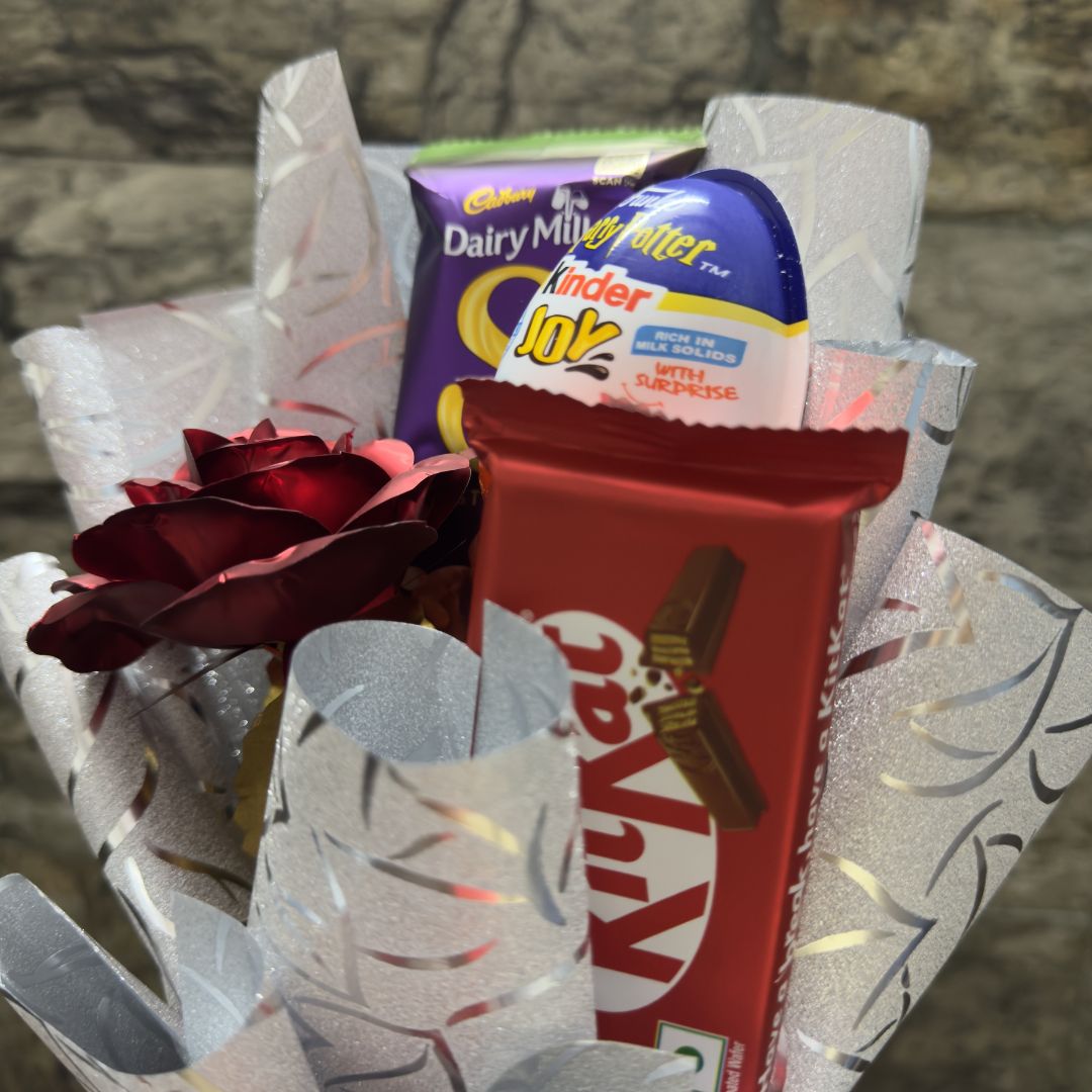 Chocolate Delight Bouquet with Harry Potter Kinder Joy