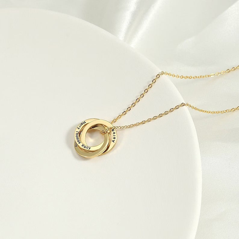 Custom Family Name Necklace