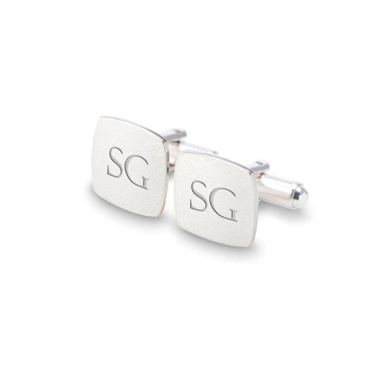 Custom Initial Square Cufflink