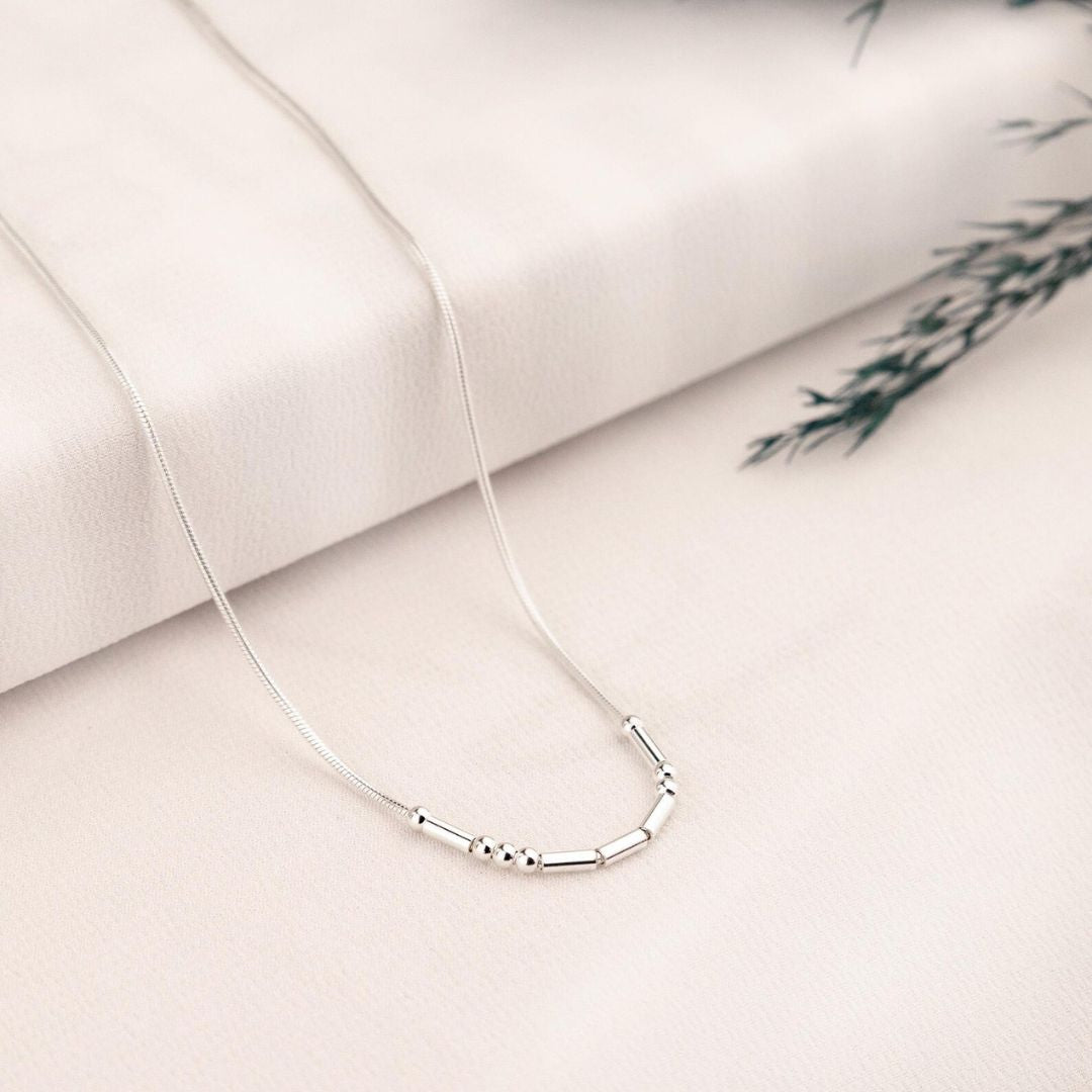 Personalize Morse Code Necklace