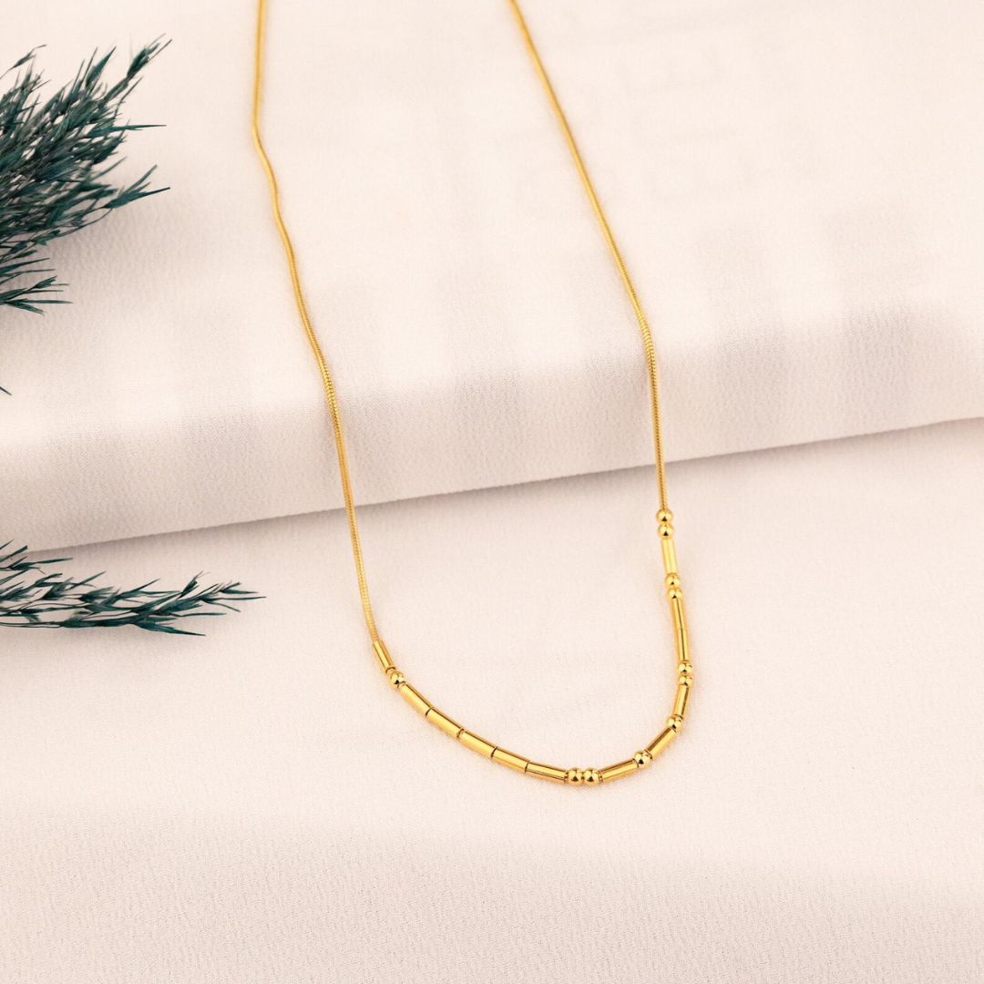 Personalize Morse Code Necklace