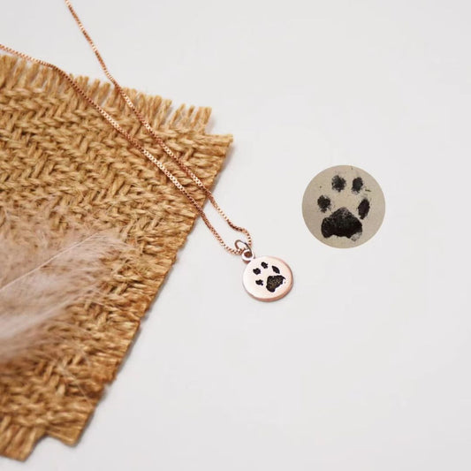 Custom Paw Print Necklace