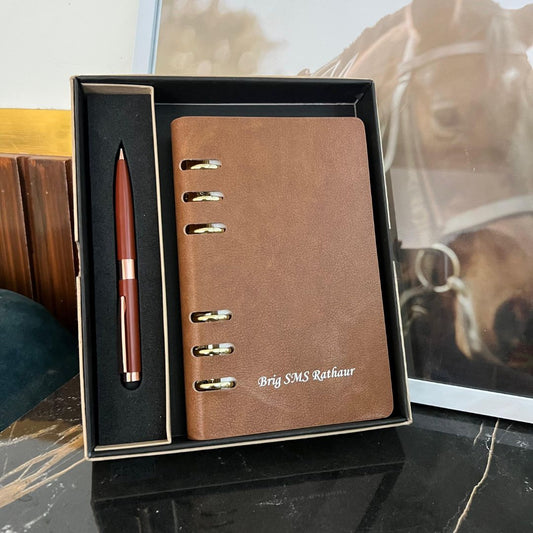 Customized Mini Diary Pen Set