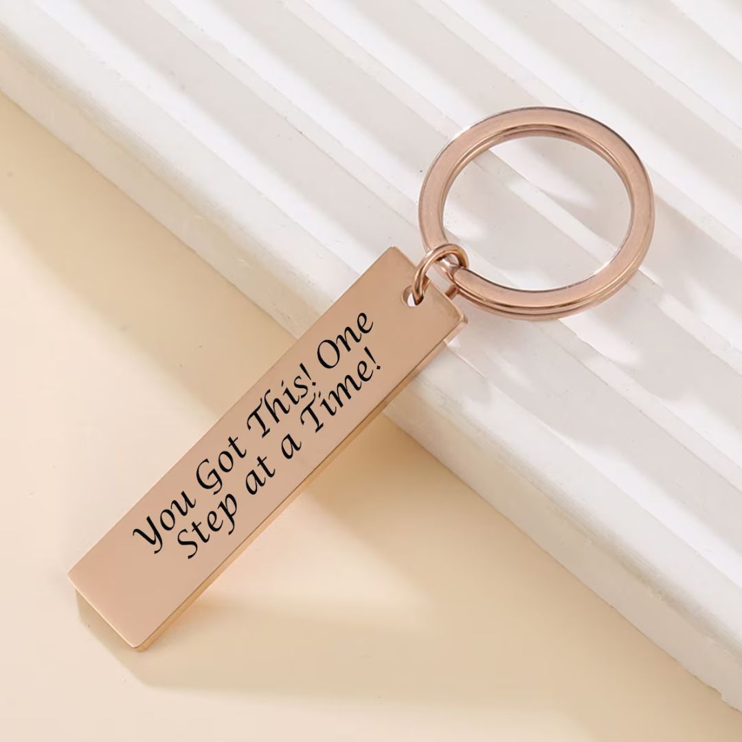 Customized Name or Message Engraved Keychain