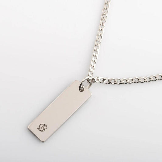 Customized Initial Pendent For Men