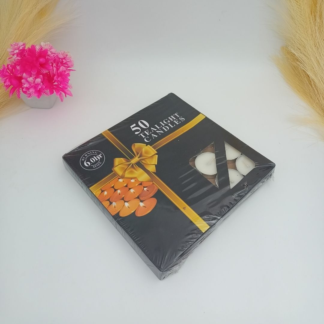 Diwali Tealight Candles Pack of 50 pcs