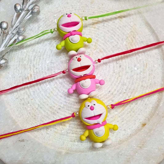 Doremon Kids Rakhi Combo of 3