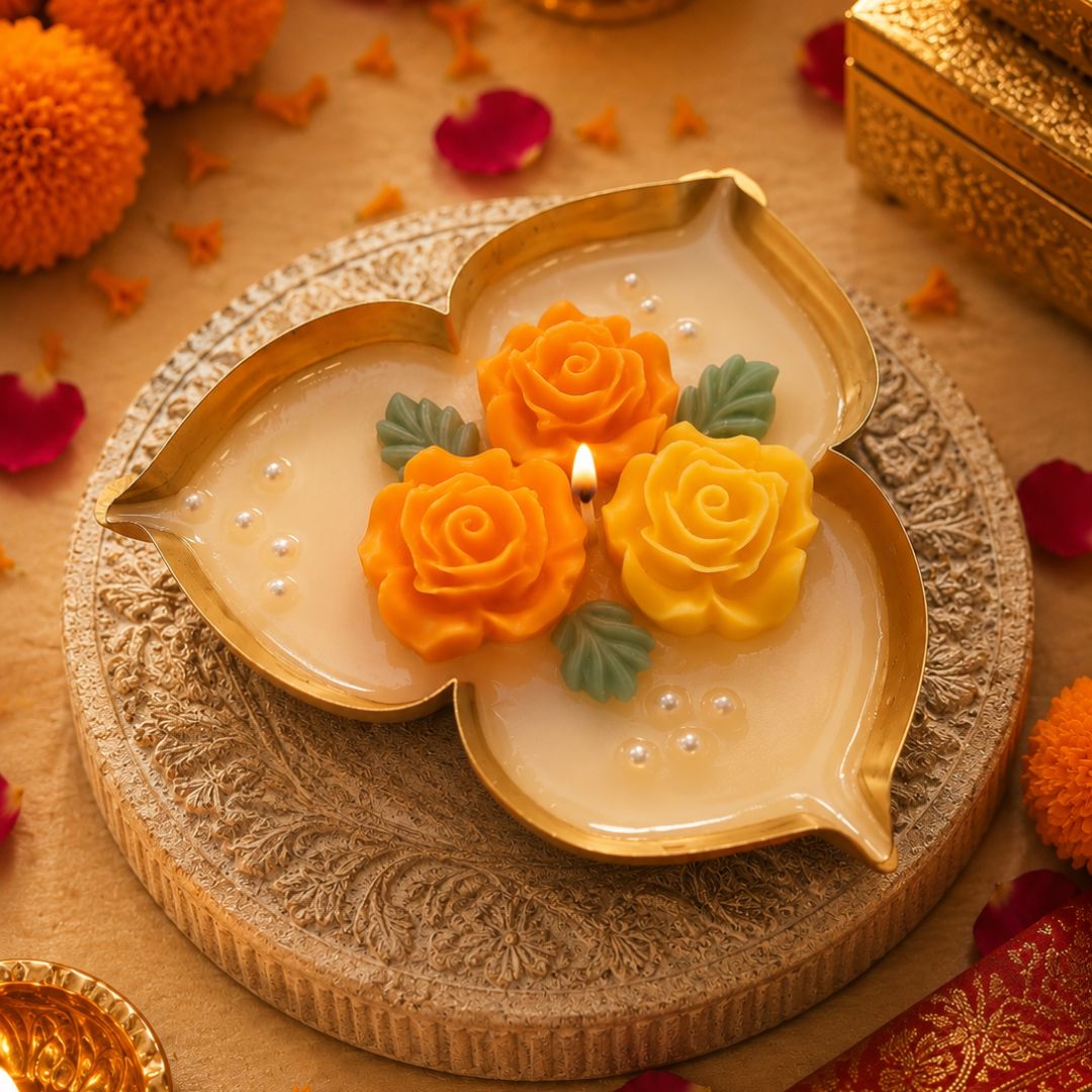 Festive Celebration Urli Candle