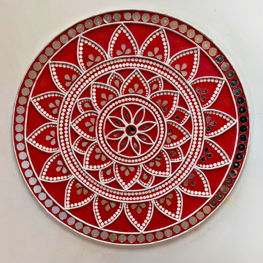 Lippan Mandala Art Wall Handing