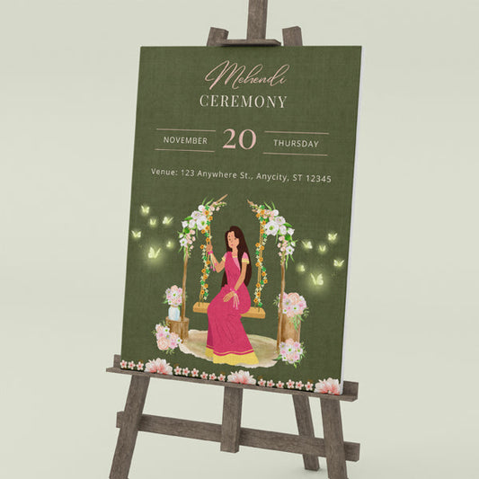 Mehndi Ceremony Sunboard