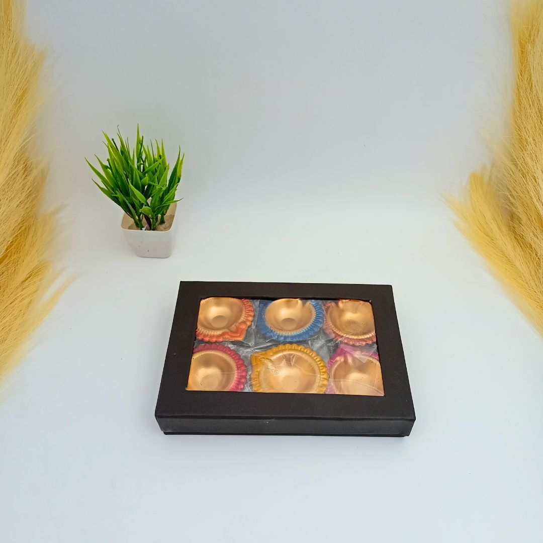 Metal Diya Pack of 6