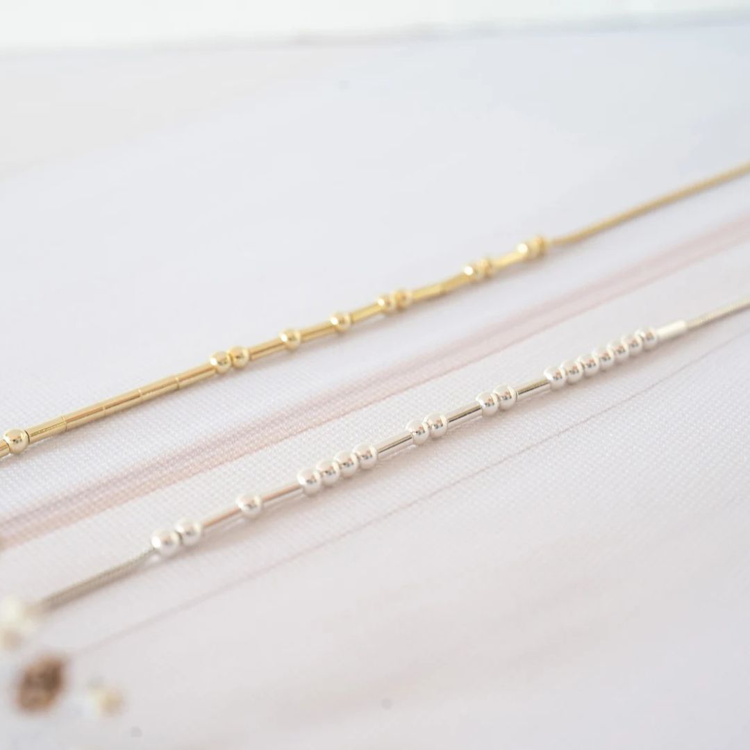 Morse Code Necklace