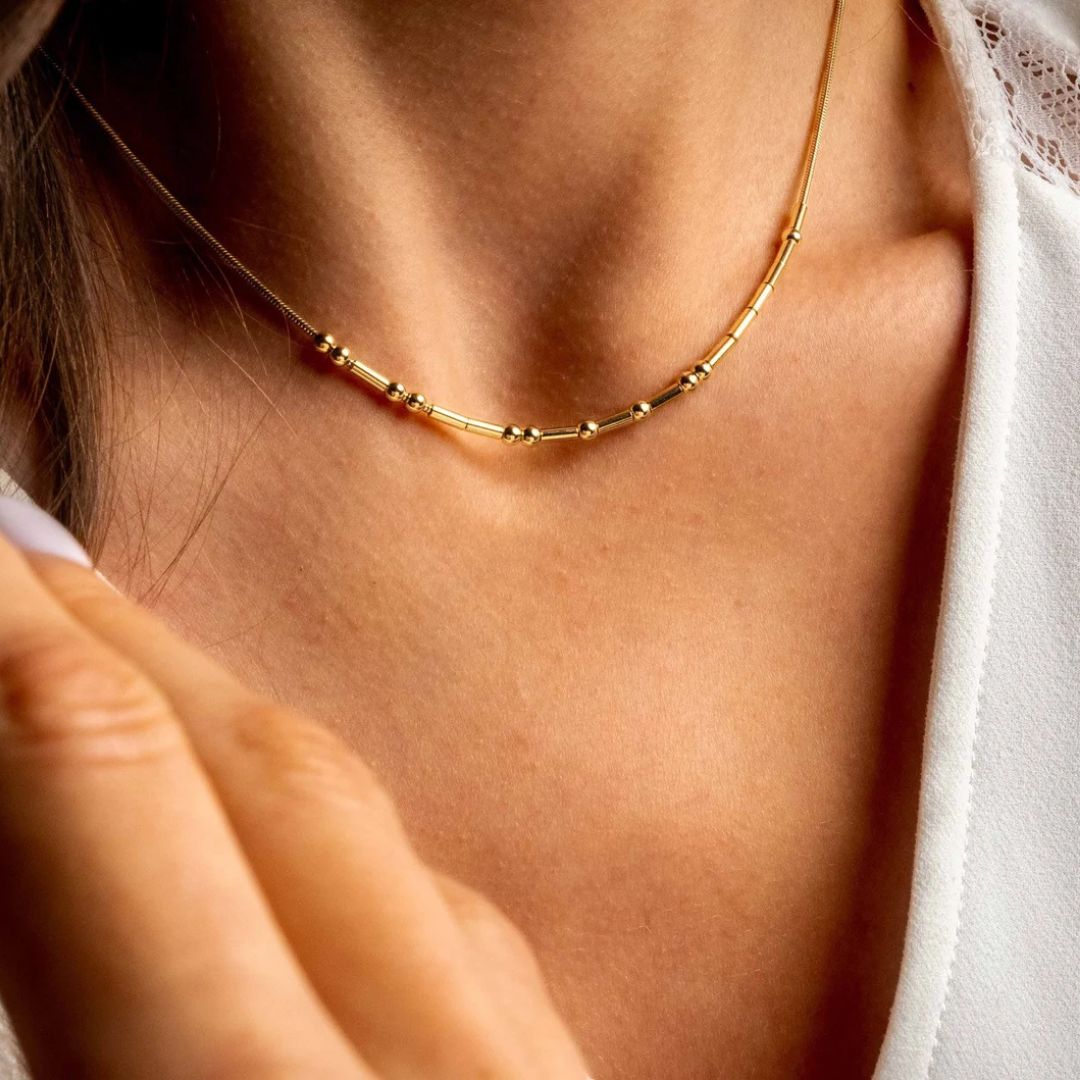 Morse Code Necklace