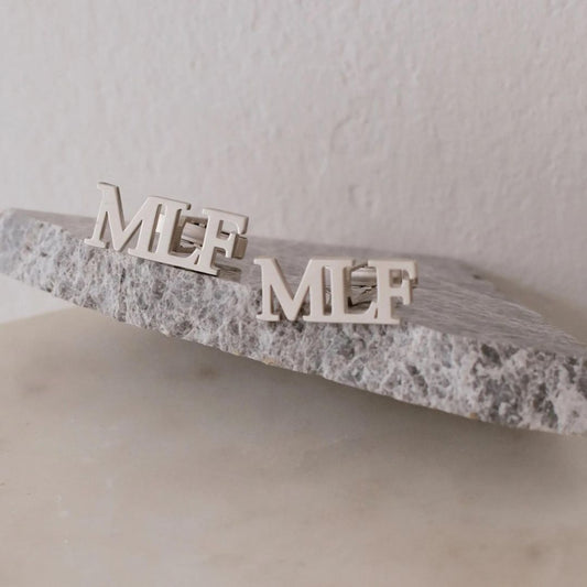 Personalized 3 Initial Cufflink
