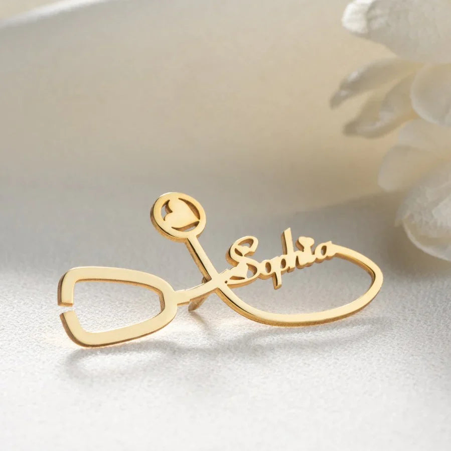 Customized Brooch Pin For Healthcare Workers