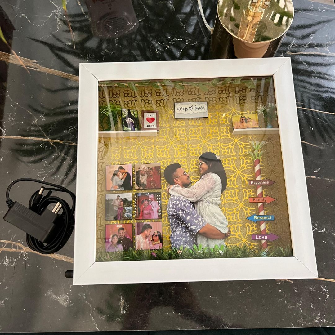 Personalized LED Photo Frame | Unique Photo Frame