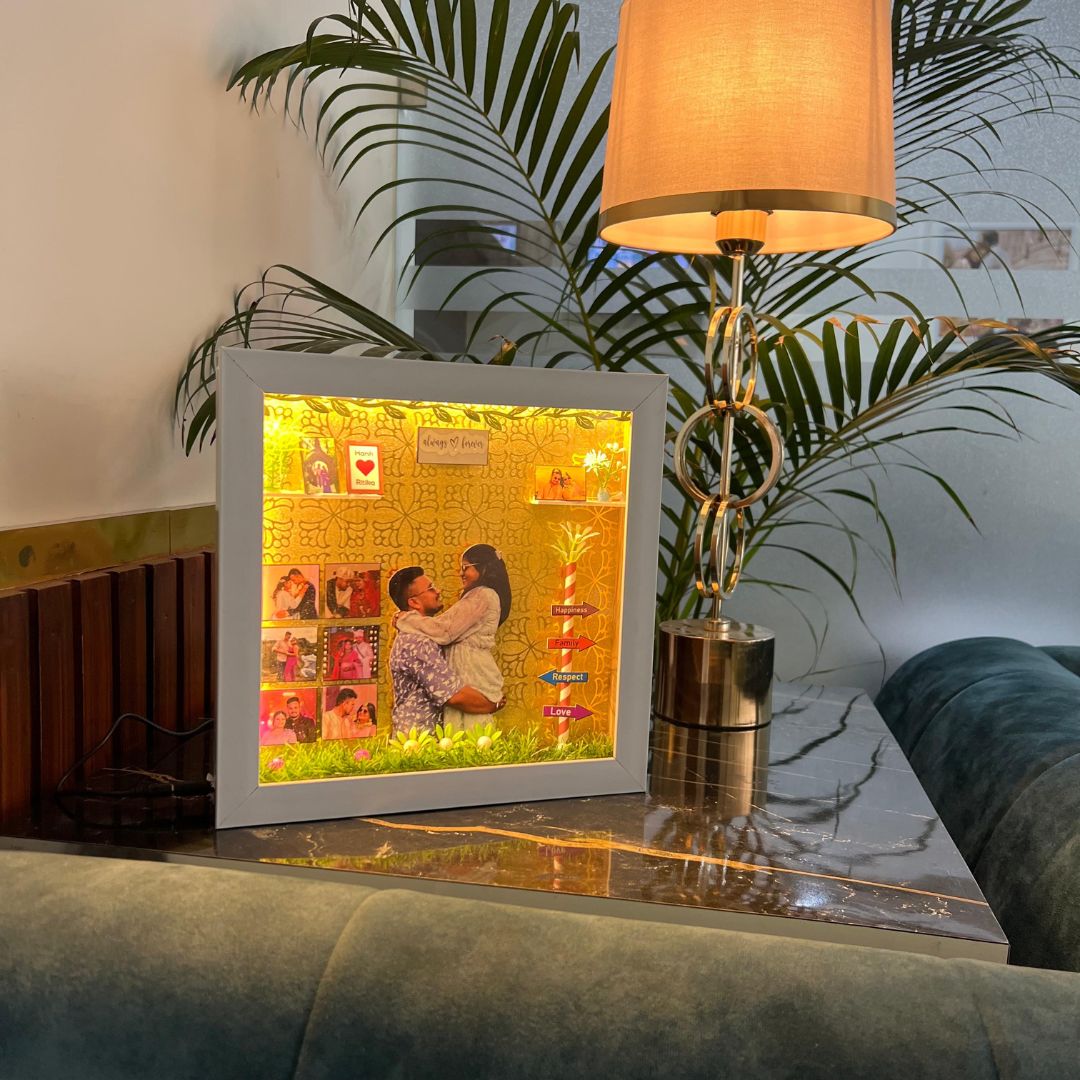 Personalized LED Photo Frame | Unique Photo Frame
