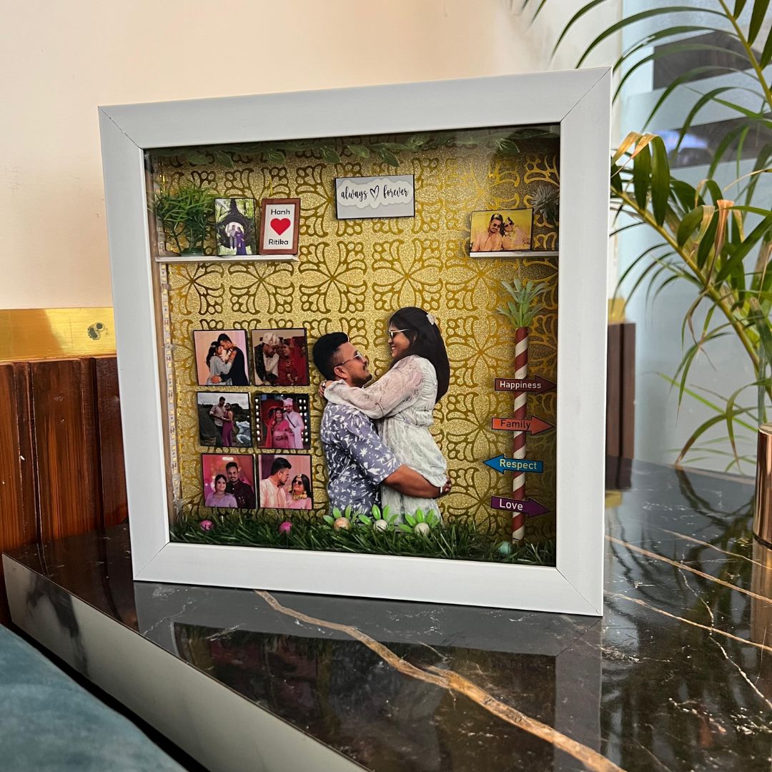 Personalized LED Photo Frame | Unique Photo Frame