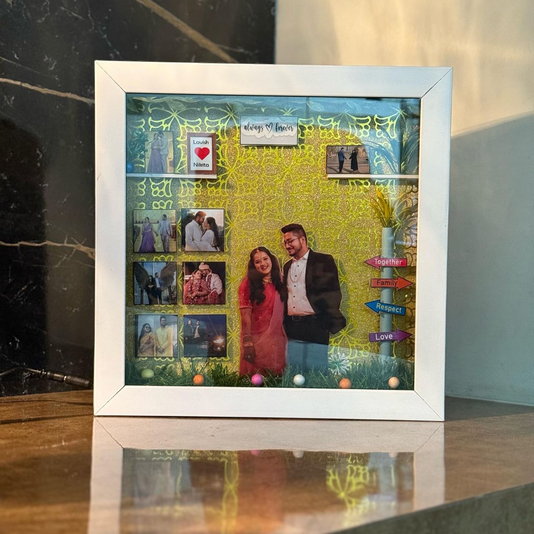 Personalized LED Photo Frame | Unique Photo Frame