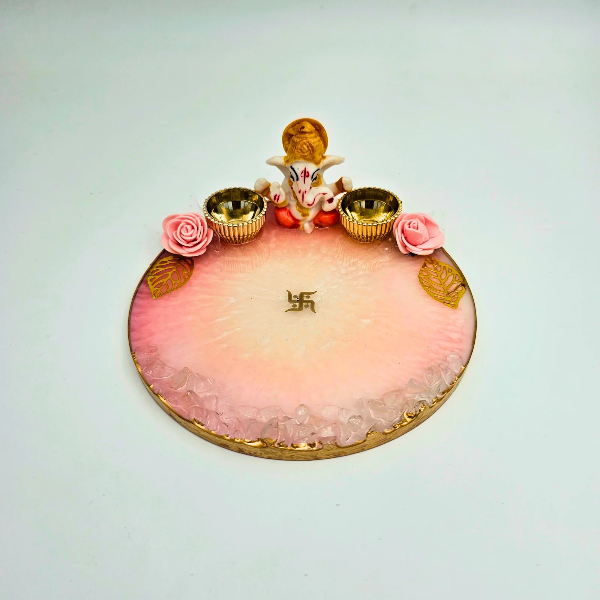 Resin Thali With God's Idol