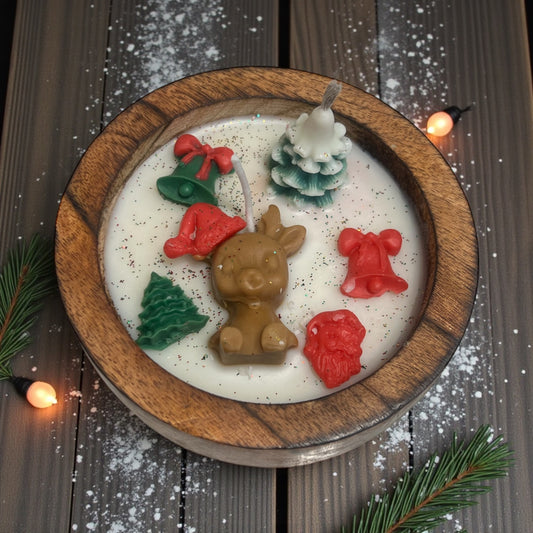 Santa’s Surprise Candle