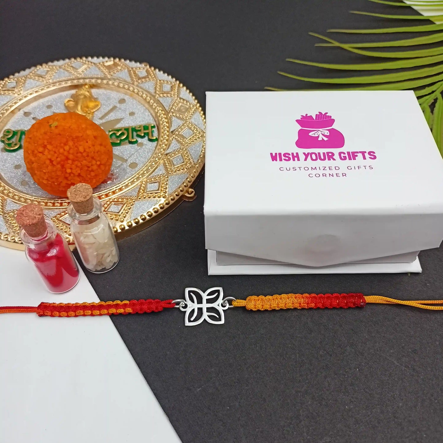 Stylish Swastika Rakhi