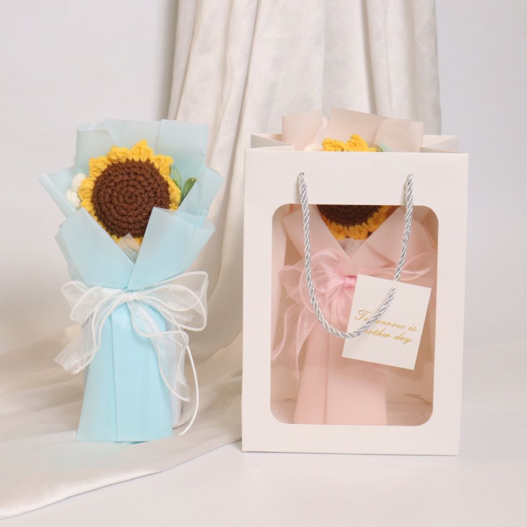 Sunflower Crochet Bouquet