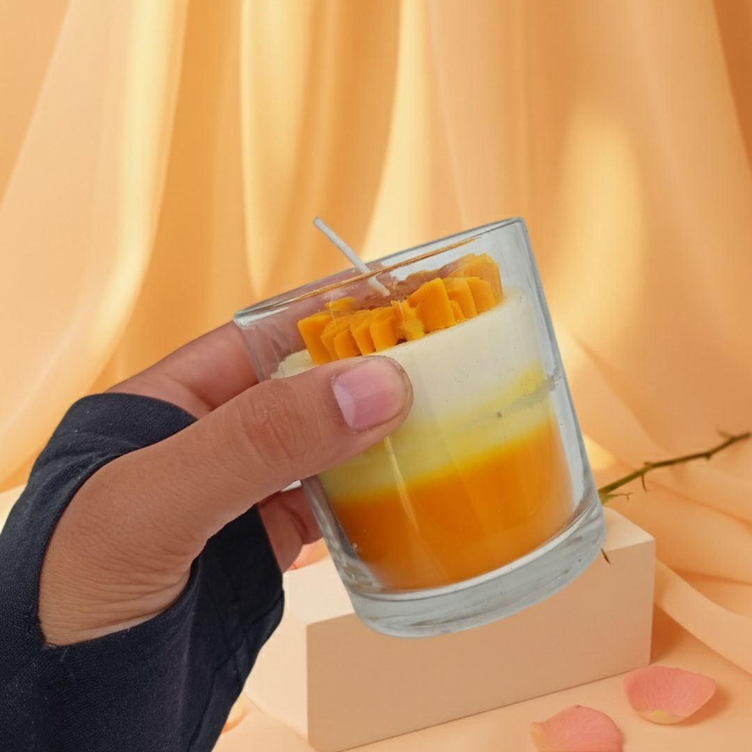 Sunflower Sundae Jar Soy Wax Candle for Diwali