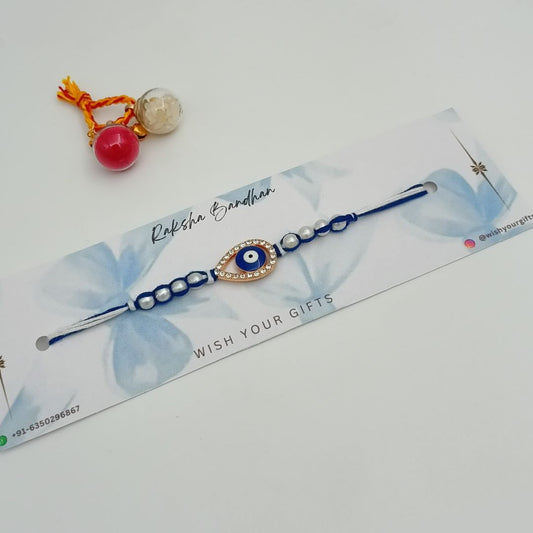 Evil Eye Pearl Rakhi