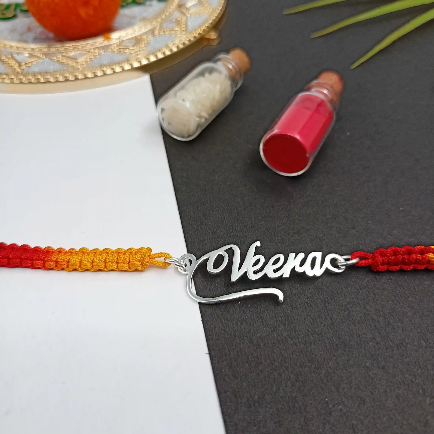 Veera Silver Rakhi