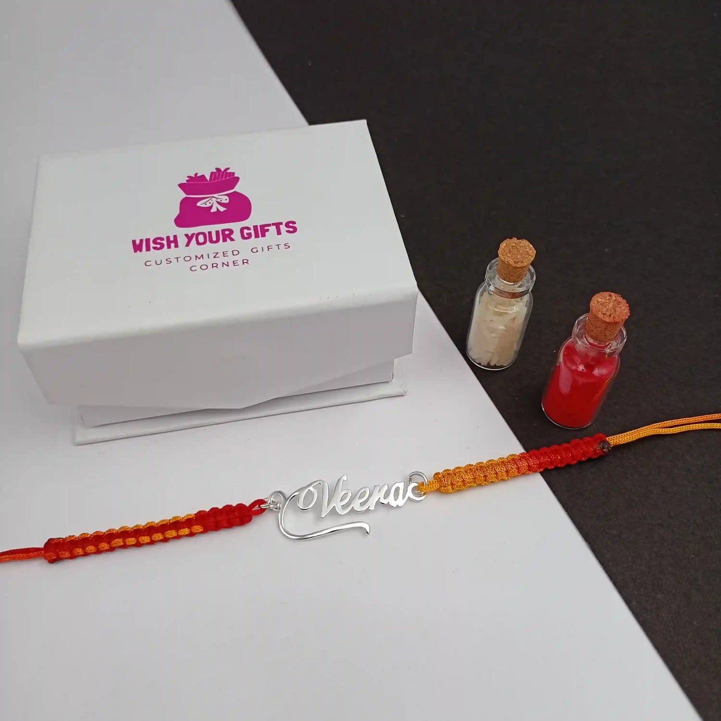 Veera Silver Rakhi