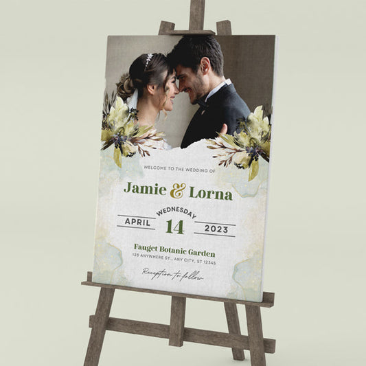 Wedding Welcome Board