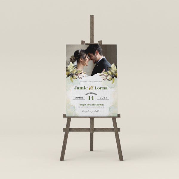 Wedding Welcome Board