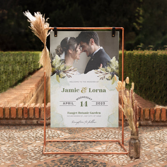 Wedding Welcome Board