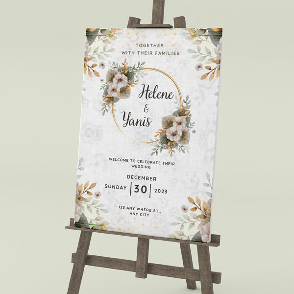 Welcome Wedding Sunboard