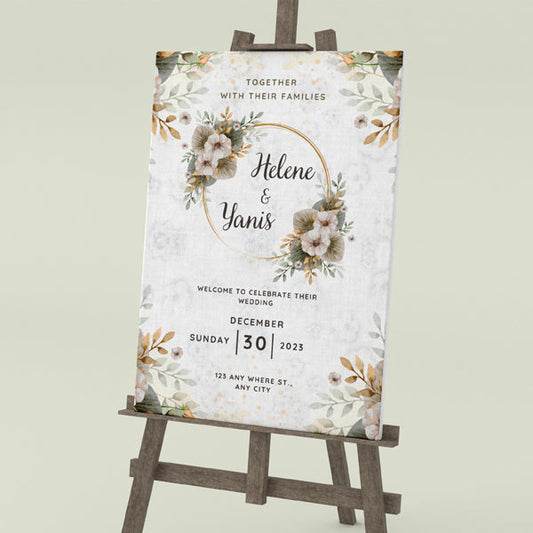 Welcome Wedding Sunboard