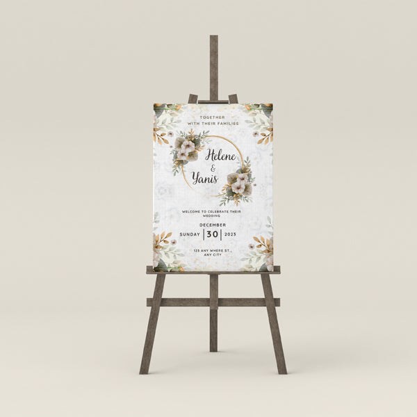 Welcome Wedding Sunboard