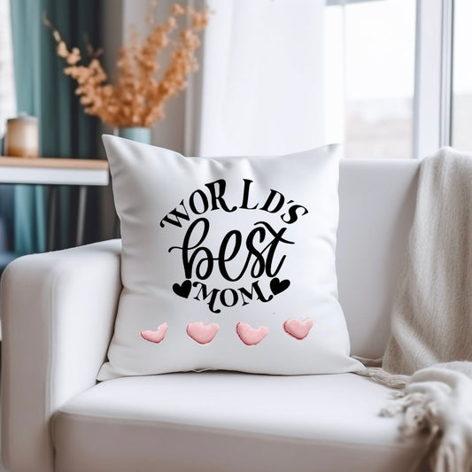 World's Best Mom Pillow