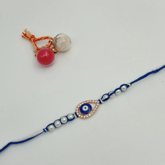 Evil Eye Pearl Rakhi