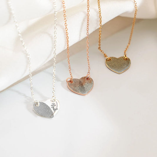Custom Fingerprint Necklace